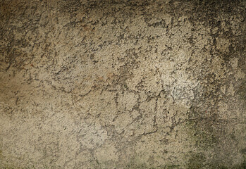 Damaged abstract brown concrete wall texture for background design.