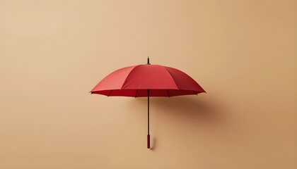 Obraz premium 빨간 우산