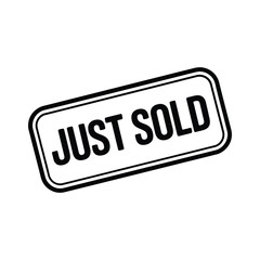 Just sold stamp graphic for real estate transactions