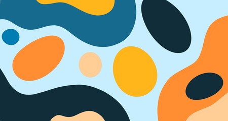 Abstract fun color pattern cartoon texture for doodle geometric background	
