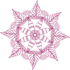 vector illustration of a flower