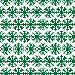 seamless pattern with green leaves