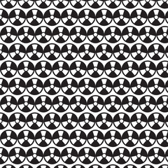 black and white seamless pattern