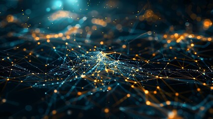 A vibrant fusion of technology, science, and design, featuring digital patterns, abstract shapes, and futuristic concepts. Dynamic waves, geometric grids, and colorful fractals