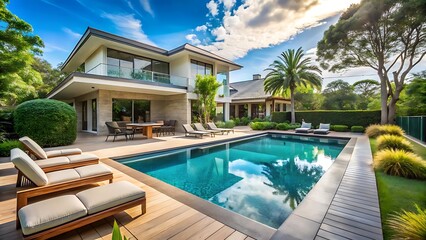 Swimming Pool House Images 