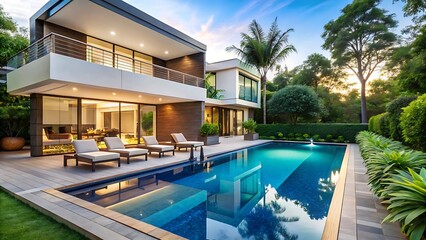 Swimming Pool House Images 