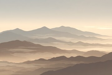 Misty Mountain Vista