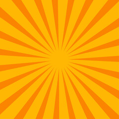 Fototapeta premium Radiating Sunburst Background Pattern