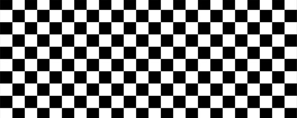 Fototapeta premium Wavy chess board. Chessboard concept. Wave distortion effect. Vector illustration.