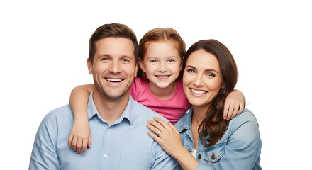 Happy family portrait parents and child smiling together joyful expression family love happiness togetherness home sweet home family bonding cheerful parents daughter