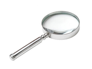 a magnifying glass on a white background, png, transparent