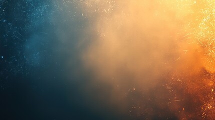 Gradient backgrounds blending blue and orange hues, with blurred edges, grainy textures, and dark backdrops, creating a soft yet striking visual effect suitable for diverse design needs.