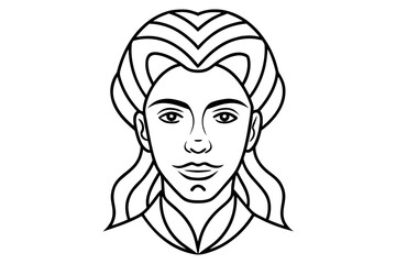 Rural Winter Landscape with House and Pine Trees Coloring Page - Printable Nature Scene