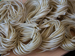 Spaghetti pasta background