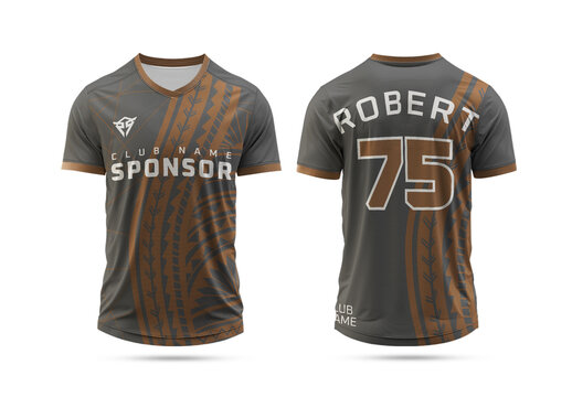 Team Sports Jersey Design Template