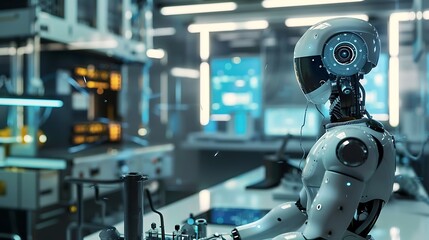 A vibrant fusion of technology, science, and design, featuring digital patterns, abstract shapes, and futuristic concepts. Dynamic waves, geometric grids, and colorful fractals create a stunning visua