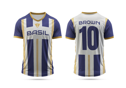 Sports Team Jersey Design Template