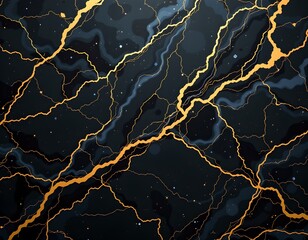 an artistic representation of a cosmic scene with intricate designs resembling neural connections or a network of pathways