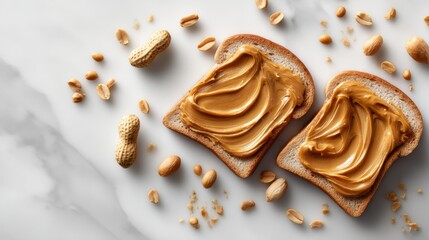 Artisanal bread slices with perfect swirl pattern