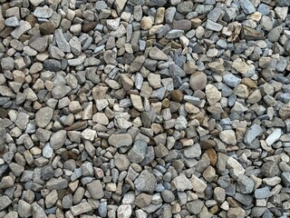 background texture of stone wall, beach with rocks