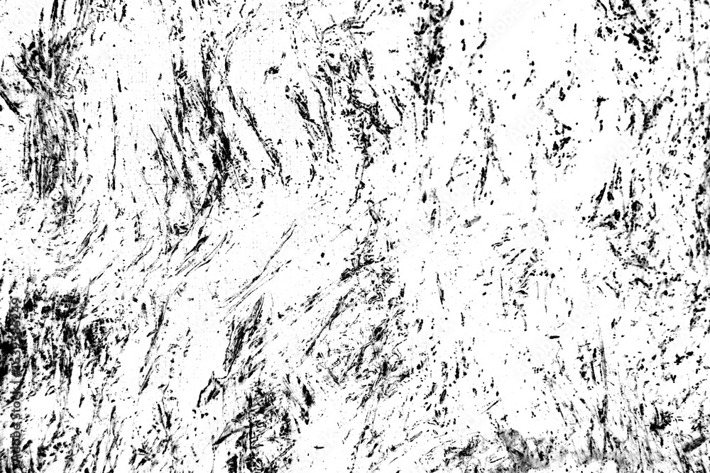 Poster abstract grunge black and white distressed texture overlay effect design element, noise background