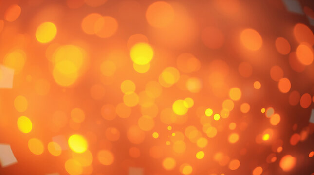 A bright orange sunlight flare creates a warm and radiant glow.