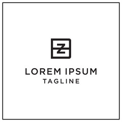 bz or zb  square logo
