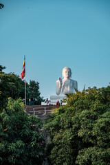 buddha statue in the temple of Mihintale, sri lanka
