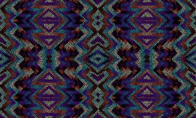 Traditional Australian Aboriginal tribal pattern with intricate dots and lines, aboriginal, indigenous, culture, art. Seamless vector pattern