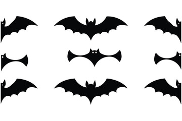 Halloween Seamless Pattern Vector Set in Traditional Holiday Colors