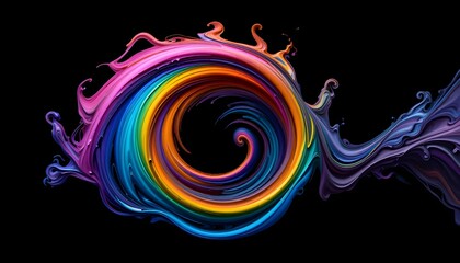 abstract rainbow background