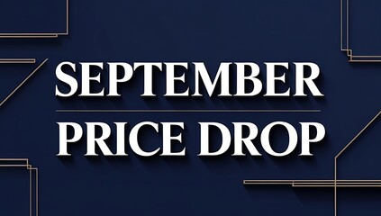 September price drop announcement