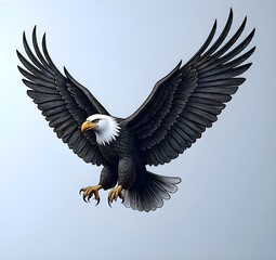 Obraz premium eagle in flight