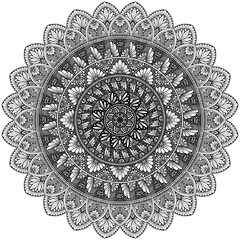  Mandala circle-1