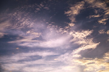 夕暮れの空