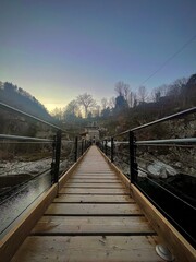 Obraz premium Bridge on a river