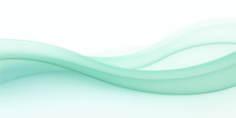 Fototapeta premium Abstract blue wave background with flowing curves and dynamic light design elements