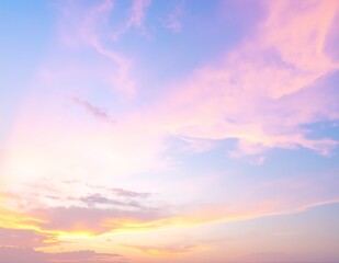 Obraz premium A stunning sunset paints the sky in vibrant hues of orange, pink, and purple, casting a warm glow over silhouetted trees and calm waters below.