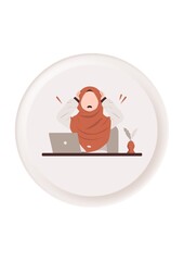 a woman who is tired and weary with work