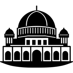 vector illustration of a mosque