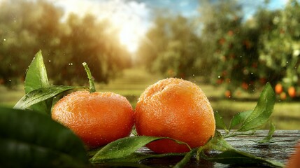 Professional photography composition showcasing vibrant citrus imagery with advanced imaging techniques focus control and color enhancement strategies