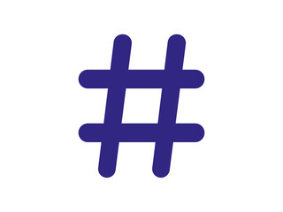 Obraz premium hashtag icon