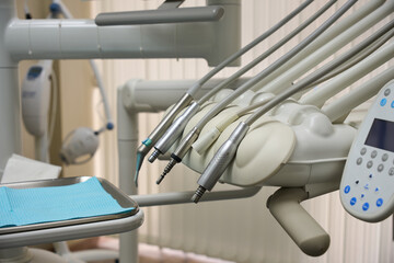 dental instruments close up