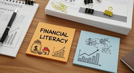 Fototapeta premium Financial Literacy Education: Concepts and Growth