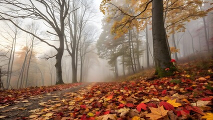 autumn in the forest