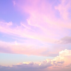 A fluffy, white cumulus cloud dominates the bright blue sky, casting a soft shadow on the landscape below, creating a serene and tranquil atmosphere.