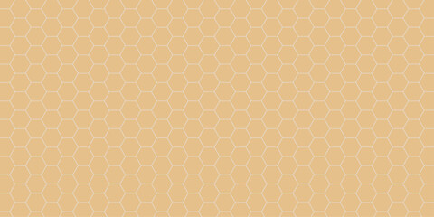 Seamless pattern with honeycomb vector illustration. Hexagon pattern. Seamless texture of honeycomb. 
