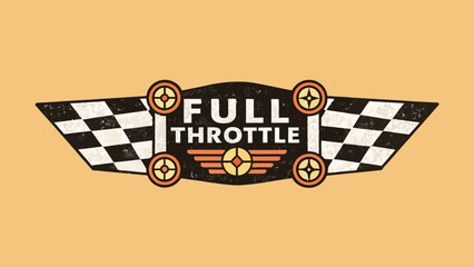 Full Throttle Racing Badge

