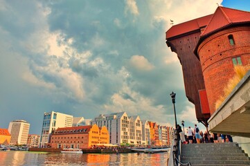 the old town of gdansk poland