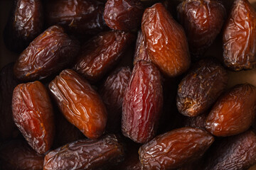 Close-Up of Fresh Medjool Dates